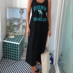 [국내 제작] 아토미 끈 원피스 여성 여름 뷔스티에 캐주얼 원피스 - 이미지 4