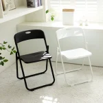 이지라이프 등받이 접이식 사각 의자 간이 보조 폴딩 체어 사무용 가정용 - 이미지 2
