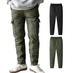 기모 남성 카고 패딩바지 겨울 조거팬츠 - 이미지 6