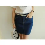 데님H라인스커트 S 빠른배송 - 이미지 2