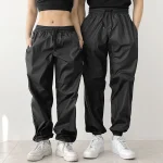 남여공용 파워부스터 땀복 런닝 다이어트 기능성 바람막이 트레이닝 바지