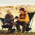 Widesea 캠핑 낚시 접이식 의자 관광 해변 긴 의자 편안한 접이식 레저 여행 가구 피크닉 - 이미지 6