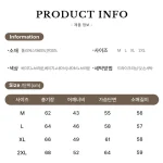 1+1스타일아유 여성용 폴로카라 맨투맨 빅사이즈 데일리 캐주얼 편한 빈티지 스웻셔츠 따뜻한 긴팔 오버핏 트레이닝 상의 TS3861 - 이미지 6