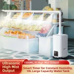 18L 산업용 가습기-1000mL/H 채소 신선도 유지, 음식 가판대, 핫팟&매운 국물용, 상업용 등급 분무기 - 이미지 6