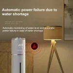 안개분무기 장착 침실용 저소음 가습기, 임산부 및 아기용 플로어 스탠딩 에어컨, 8L 용량 - 이미지 6