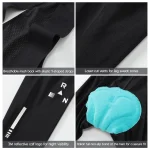 리온 사이클링 세트 프로 자전거 의류 남성용 바이크 팬츠 긴팔 MTB 저지 남성복 투피스 세트 가을 봄 15-25 ℃ - 이미지 5