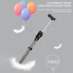 접이식 지팡이 휴대하기 쉬운 좌석 휴대용 의자 접이식 의자 미끄럼 방지 핸들 야외 산책을위한 슈퍼 라이트 워킹 스틱 - 이미지 5