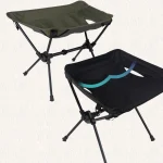 야외 캠핑용 문 체어 접이식 스툴, 휴대용 초경량 알루미늄 합금 낚시 스툴, 여행 바베큐 레저 스툴 - 이미지 6