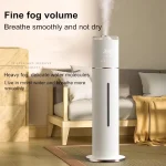 안개분무기 장착 침실용 저소음 가습기, 임산부 및 아기용 플로어 스탠딩 에어컨, 8L 용량 - 이미지 5