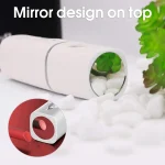 미니 스파 페이셜 스킨케어 에어 가습기 핸들 나노 미스트 스프레이어 거울 메이크업 휴대용 쿨 페이스 스티머 기기 뷰티 도구 - 이미지 5