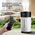 18L 대용량 가습기 자동 습도 조절 스마트 울트라 미스트 가정/사무실/상업용 조용한 가습기 침실용 - 이미지 3