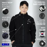 macci(마찌) 히트포뮬러 ROKA 자수 코리아 아미 보아털 기모 로카 후리스 집업 (정품) - 이미지 5