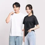 3장 1세트 시원한소재 쿨드라이 기능성 무지 반팔티셔츠 쿨론반팔티 - 이미지 6