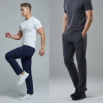 1+1 아이스 스판 트레이닝 밴딩 츄리닝 바지 운동복 러닝복 작업복 나일론 362