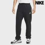 한국 국내배송 나이키 남성 트레이닝팬츠 NSW 클럽 프렌치 테리 오픈햄 블랙 BV2713-010