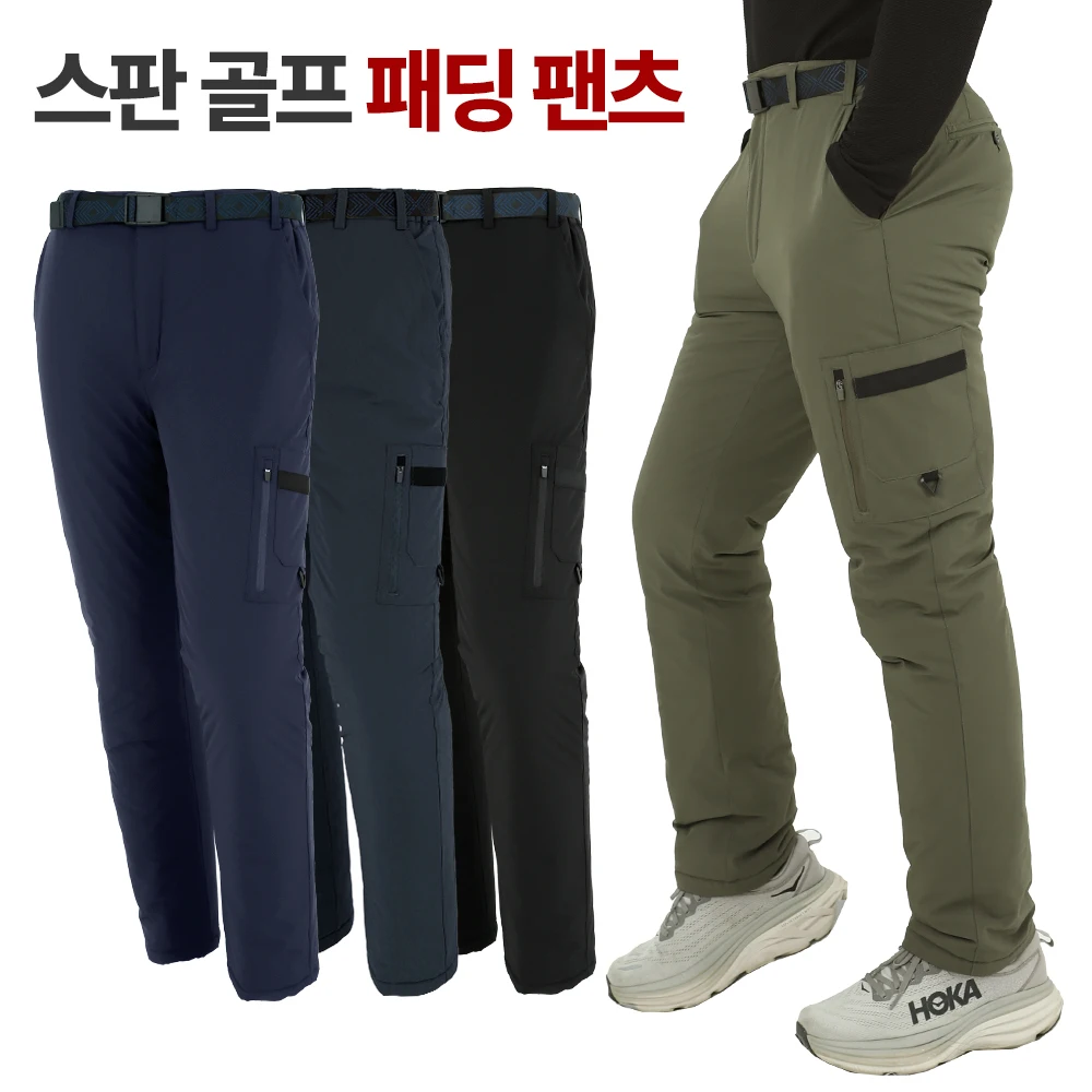 kf-S49a604a100f64ca8954c84eb5d633e546 아센티 겨울 남성 골프 패딩 스판 바지 작업복 등산복 방한 팬츠 409 - 이미지 1