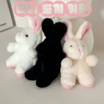 [2시이전 당일출고] 미니 토끼 키링 가방고리 차키홀더 애착 인형 귀여운 동물 봉제인형 열쇠고리 소품