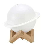 USB 3D 별 달 행성 가습기 홈 데스크탑 아토마이저 침실 침대 옆 야간 조명 브래킷 포함 미니 가습기 - 이미지 6
