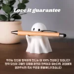 귀여운 유령 모양 만화 펜꽂이 만화 사무실 학교 가정용 창의적인 만화 문구 선물 만화 할로윈 테마 - 이미지 3