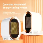 휴대용 히터 과열 보호 안전 조용한 온열기 실내 공간용 조용한 히터 침실 욕실 차고 사무실 책상용