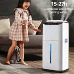 산업용 상업용 무거운 안개 분무기, 바닥 장착 초음파 지능형 정수, 대용량 가습기, 27L - 이미지 5