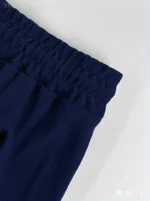 가을 남성 패셔너블 스포티 캐주얼 슈트 - 고품질 스탠드업 칼라 솔리드 컬러 풀오버 지퍼, 드로스트링 팬츠 - 이미지 5