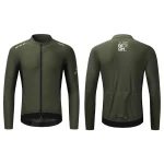 리온 사이클링 세트 프로 자전거 의류 남성용 바이크 팬츠 긴팔 MTB 저지 남성복 투피스 세트 가을 봄 15-25 ℃ - 이미지 2