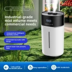 18L 대용량 가습기 자동 습도 조절 스마트 울트라 미스트 가정/사무실/상업용 조용한 가습기 침실용 - 이미지 2