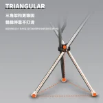 조절 가능한 지팡이 휴대가 간편한 좌석 휴대용 의자 접이식 의자 미끄럼 방지 손잡이 야외 산책을 위한 초경량 지팡이 - 이미지 4