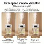 1PC 데스크탑 가습기 3.5L 대형 물 탱크 1-12 시간 타이머 기능 실내 가습을 위한 전 가구 가습기 - 이미지 6