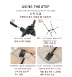 TARKA 접이식 캠핑 의자 세트 경량 접이식 의자 정원 피크닉 해변 낚시를위한 초경량 배낭 문 의자 - 이미지 4