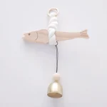 액막이명태 집들이선물 이사선물 굿럭피쉬 액막이 북어 명태 인형 키링 명주실 나무명태 개업선물 차량용 - 이미지 3