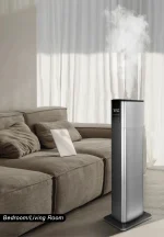 13L 뜨거운 안개 새로운 바닥 공기 가습기 가정용 조용한 침실의 임산부와 아기의 대용량 소독 - 이미지 6