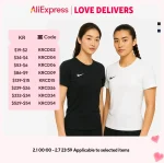 [국내발송]나이키 우먼 스우시 드라이 핏 반팔티