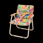 GERC 더블 야외 알루미늄 접이식 의자 피크닉 캠핑 휴대용 뒤 낚시 의자 커밋 의자 - 이미지 5