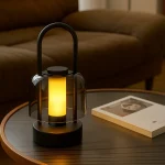 레토 무선 테이블램프 무드등 인테리어조명 수유등 수면등 집들이선물 GLOWY-U - 이미지 2