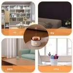 1/1+1새로운 가정용 가습기 다용도 대용량 초음파 디퓨저 침실 스마트 자동분향기 - 이미지 4