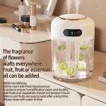 1PC 데스크탑 가습기 3.5L 대형 물 탱크 1-12 시간 타이머 기능 실내 가습을 위한 전 가구 가습기 - 이미지 3