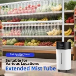 18L 대용량 가습기 자동 습도 조절 스마트 울트라 미스트 가정/사무실/상업용 조용한 가습기 침실용 - 이미지 4