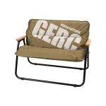 GERC 더블 야외 알루미늄 접이식 의자 피크닉 캠핑 휴대용 뒤 낚시 의자 커밋 의자