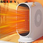 전기 히터 팬 휴대용 휴대용 데스크탑 저소비 가정용 사무실용 난방기 겨울용 손발 난로 500W